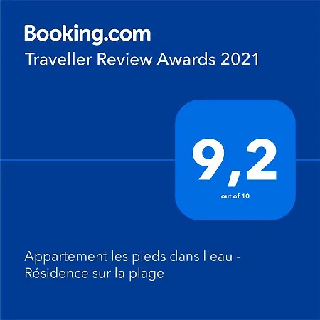 Apartment Les Pieds Dans L'eau - Sur La Plage *